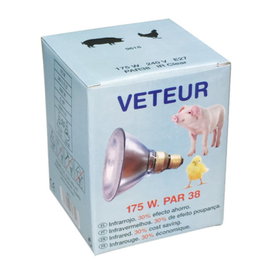 Veteur Bombilla Infrarrojos Blanca 175W PAR 38