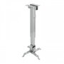 Tooq Soporte de Techo para Proyector PJ2012T-S Plata, Inclinable, Distancia Ajustable 13-65 cm, Peso Máx 20 kg