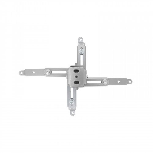 Tooq Soporte de Techo para Proyector PJ2012T-S Plata, Inclinable, Distancia Ajustable 13-65 cm, Peso Máx 20 kg