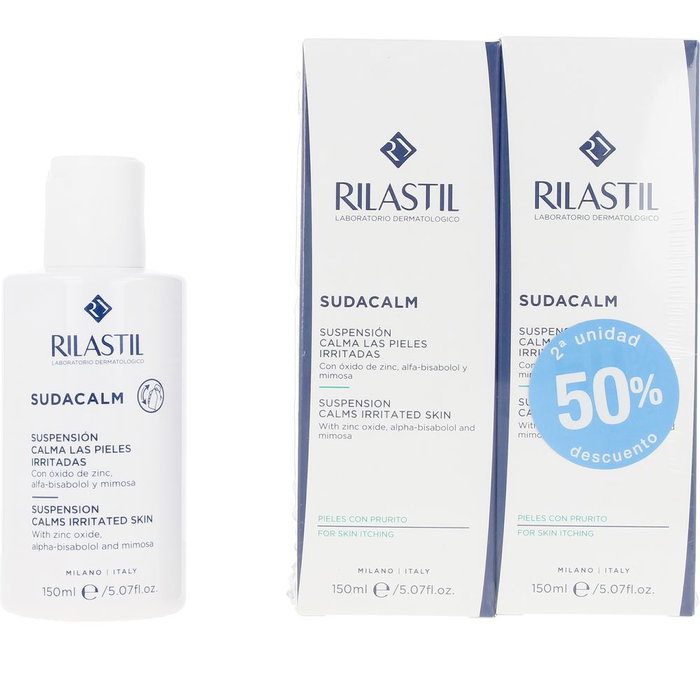 Rilastil SUDACALM Suspensión Calma Pieles Irritadas Pack 2 x 150 ml