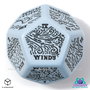 Viridian Jumbo dado Weather Generator Die D12 Azul
