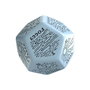 Viridian Jumbo dado Weather Generator Die D12 Azul