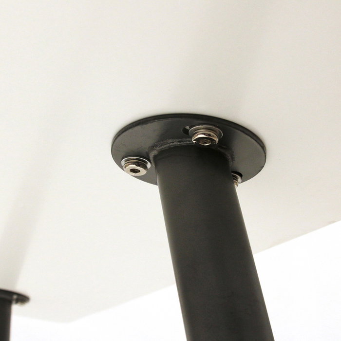 Home Deco Factory Mesa Comedor Industriel 115x75x75 cm