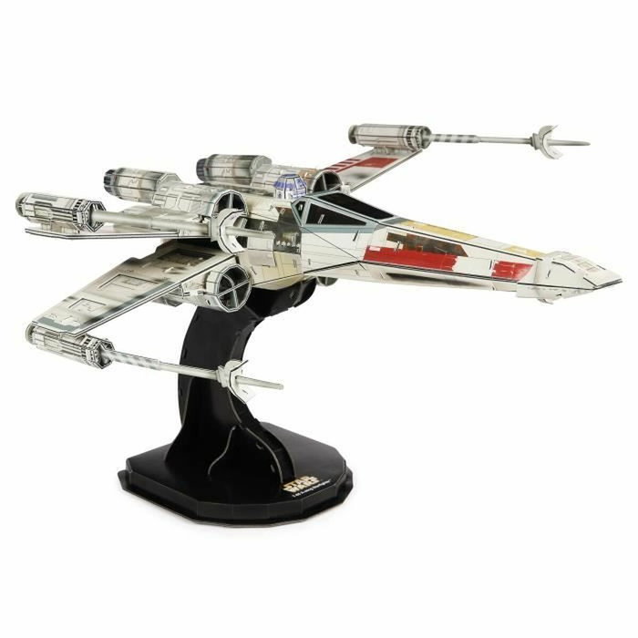 Spin Master Star Wars X-WING FIGHTER Modelo 4D para construir 28 cm Spin Master Star Wars X-WING FIGHTER Modelo 4D para construir 28 cm