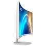 MSI PRO MP341CQWDE Monitor UltraWide 86.4 cm (34") Curvo WQHD 3440x1440 VA 100Hz 4ms Flicker Free AMD FreeSync Blanco