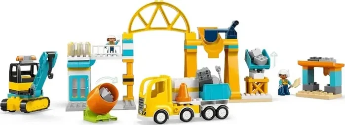 LEGO DUPLO 10476 Obra y Vehículos de Construcción 3 en 1