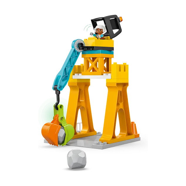 LEGO DUPLO Obra y Vehículos de Construcción 3 en 1