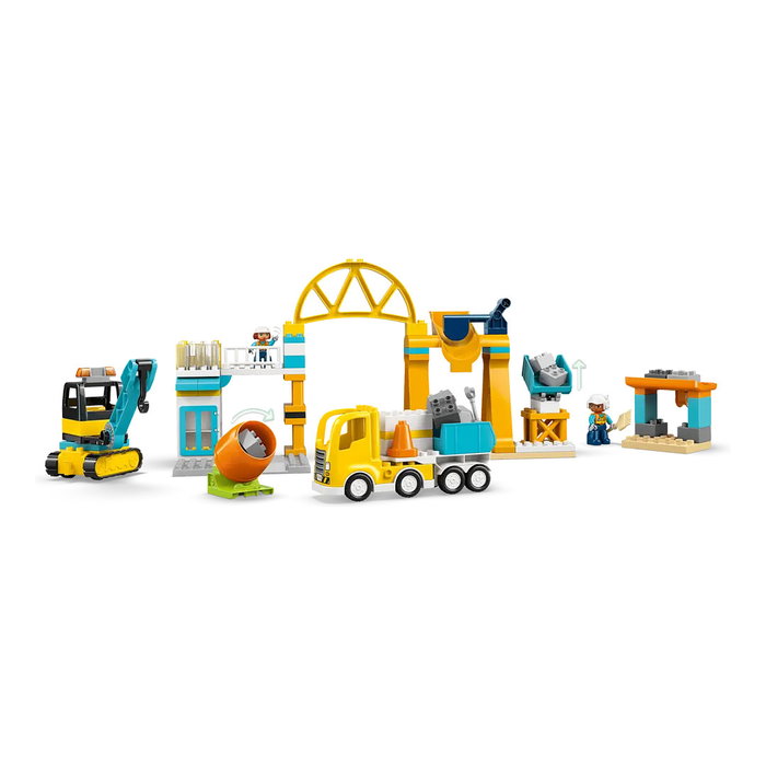 LEGO DUPLO Obra y Vehículos de Construcción 3 en 1