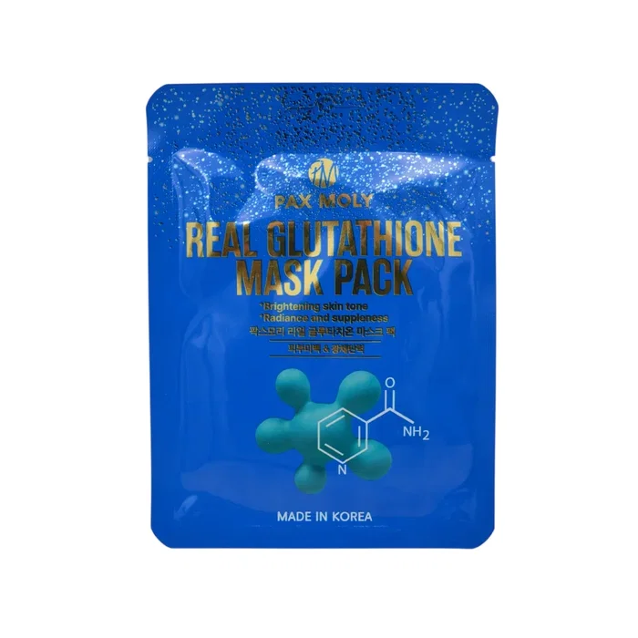 PaxMoly Real Glutathione Mascarilla facial Iluminadora e Hidratante 25 ml PaxMoly Real Glutathione Mascarilla facial Iluminadora e Hidratante 25 ml