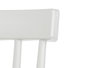 Giftdecor Silla Barras Blanca 42 x 81.5 x 45 cm Plástico PP