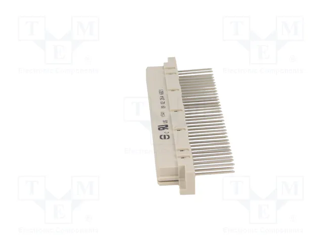 HARTING Conector de datos DIN 41612 hembra de 64 pines recto