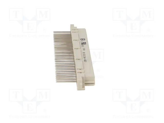 HARTING Conector de datos DIN 41612 hembra de 64 pines recto