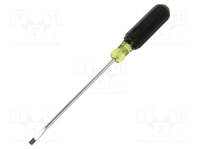 Klein Tools Destornillador plano estándar SL 1/8 pulgada Klein Tools Destornillador plano estándar SL 1/8 pulgada