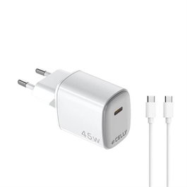Cargador pared 45w usb-c + cable usb-c