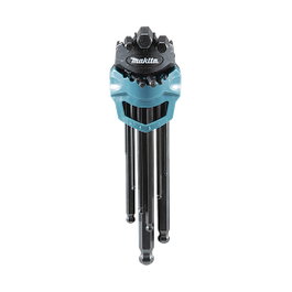 Makita B-65894 Juego de 9 llaves Allen con punta de bola