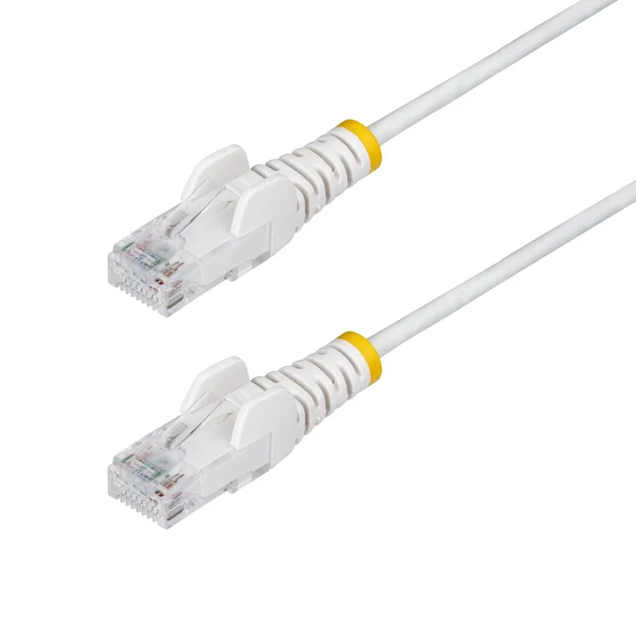 StarTech.com Cable de Red Ethernet Cat6 Slim 15m Blanco RJ45 Snagless 28AWG PoE++ 100W StarTech.com Cable de Red Ethernet Cat6 Slim 15m Blanco RJ45 Snagless 28AWG PoE++ 100W