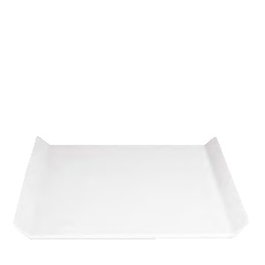 Porcelanas Verbano PLANNA - Fuente rectangular de porcelana para buffet, 50x20x2.5 cm (Set de 6)