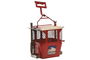 DKD Home Decor Vehiculo Decoracion Vintage Rojo 12 x 18 x 18 cm