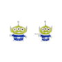 Disney Pixar Pendientes Alien Toy Story Plata
