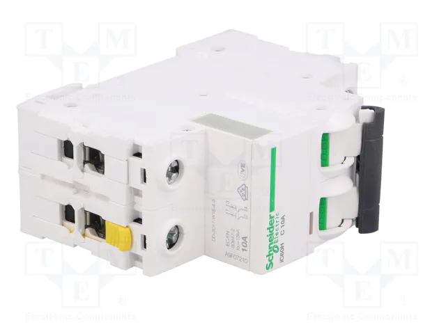 SCHNEIDER ELECTRIC Interruptor magnetotérmico iC60H 2 polos 10A C