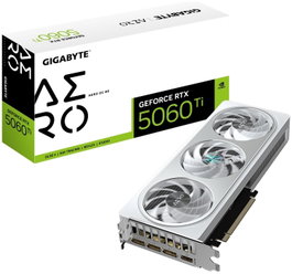 Gigabyte GeForce RTX 5060 Ti AERO OC 8GB GDDR7 Blanco