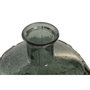 DKD Home Decor Jarrón de Cristal Reciclado Hojas Verde