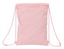 Bolsa Mochila con Cuerdas Safta Bunny Rosa 26 x 34 x 1 cm