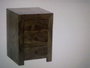 DKD Home Decor Cómoda Colonial 8 Cajones Madera Acacia Natural Dorado 110 x 45 x 108 cm