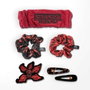 Cerdá Set de 6 Accesorios para el Pelo Stranger Things Rojo