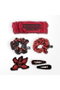 Cerdá Set de 6 Accesorios para el Pelo Stranger Things Rojo