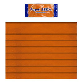 Papel Seda Dohe 25H 50X70 Cm Naranja