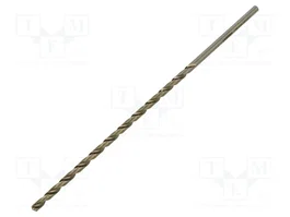HÖGERT TECHNIK Broca para metal de 3,5 mm y 165 mm de largo en acero rápido HSS