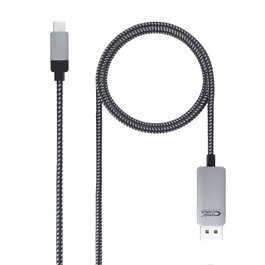 Nanocable 10.15.5002 Cable Conversor USB-C a DisplayPort 4K 60Hz, 1,8 m, Negro