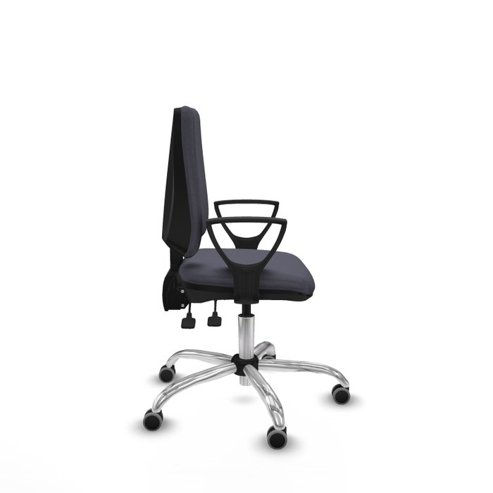 PIQUERAS Y CRESPO Silla de oficina Elche con mecanismo Asincro Gris oscuro