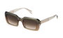 Police SPLG21-5306PC Gafas de sol para mujer con lentes marrones degradadas