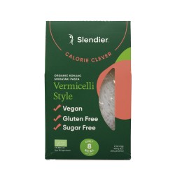 Slendier Fideos Vermicelli Konjac BIO 400g con Cabello de Angel sin gluten