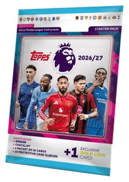 Topps/Merlin Premier League 2026/2027 Pack de Inicio de Cartas Coleccionables