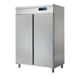 ANG GN 2/1 Armario Congelador Profesional 1400L, Acero Inoxidable, Dimensiones 2008x826x1388 mm, 230V