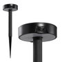 Edm Aplique solar tipo estaca 4W 500 lm con sensor de presencia