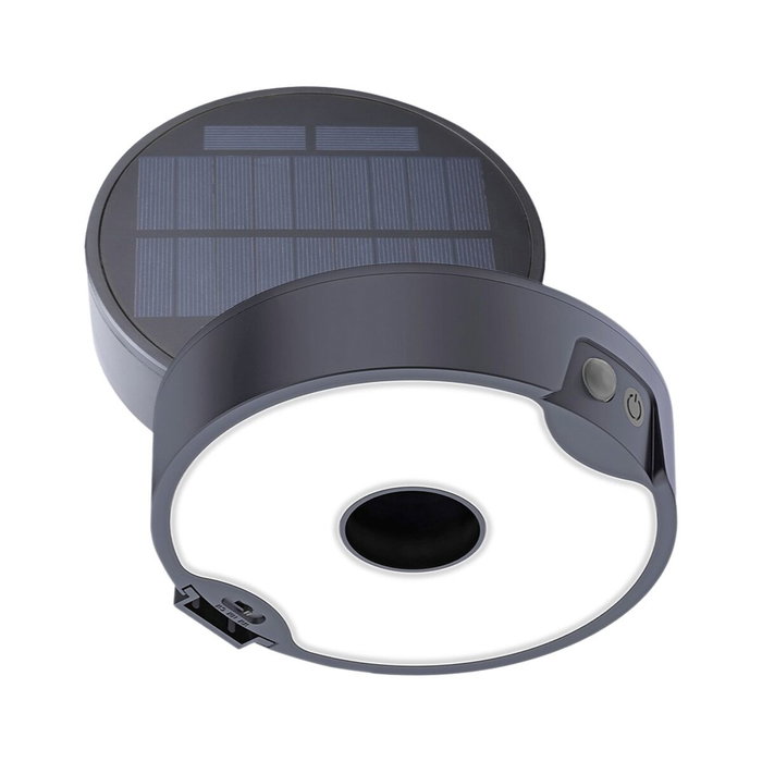Edm Aplique solar tipo estaca 4W 500 lm con sensor de presencia