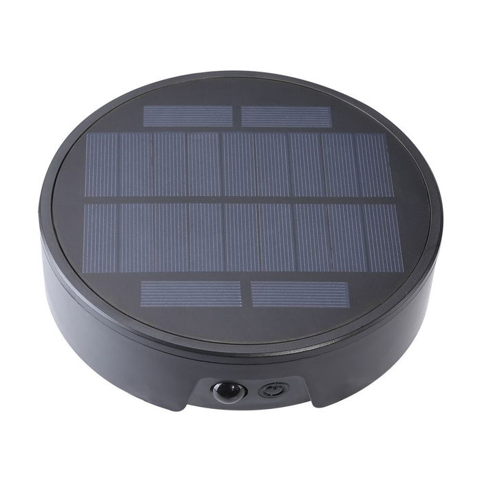Edm Aplique Solar Estaca 4W 500 Lm con Sensor de Presencia y 3 Colores de Luz (Cálida, Día, Fría) IP54 Edm Aplique Solar Estaca 4W 500 Lm con Sensor de Presencia y 3 Colores de Luz (Cálida, Día, Fría) IP54