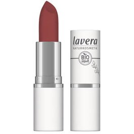 Lavera Pintalabios Mate Velvet 04 Vivid Red - Labial Mate Duradero con Ingredientes Naturales y Acabado Velvet