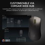 Corsair Sabre V2 Pro Ultralight Ratón Gaming Inalámbrico 33000 DPI Negro