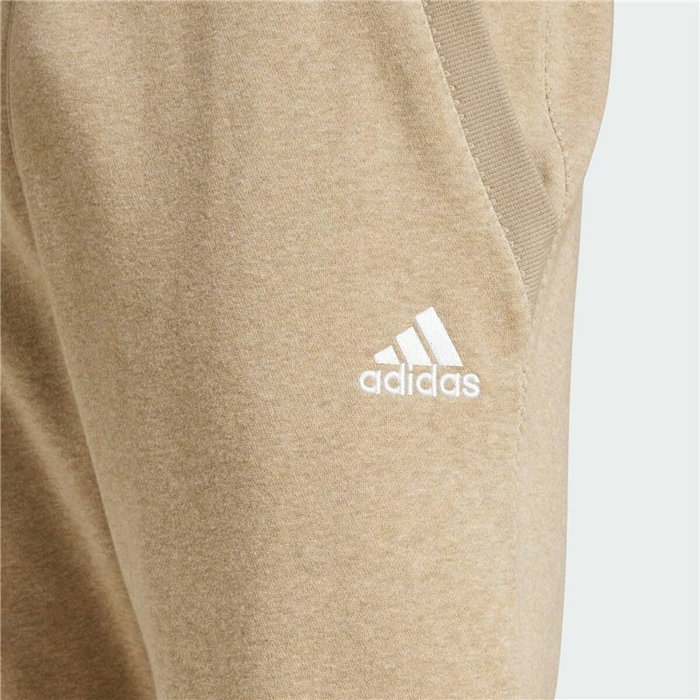 Pantalón Largo Deportivo Adidas Seasonal Essentials Melange Marrón Hombre
