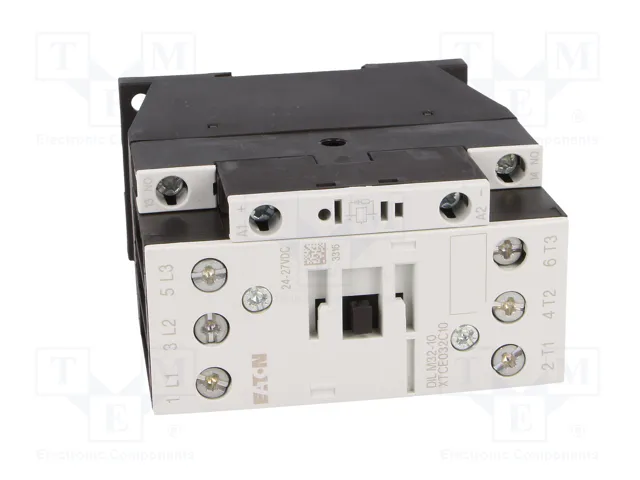 Eaton DILM32-10 RDC24 Contactor de protección 3p+1S 15kW 400V AC3 DC Eaton DILM32-10 RDC24 Contactor de protección 3p+1S 15kW 400V AC3 DC