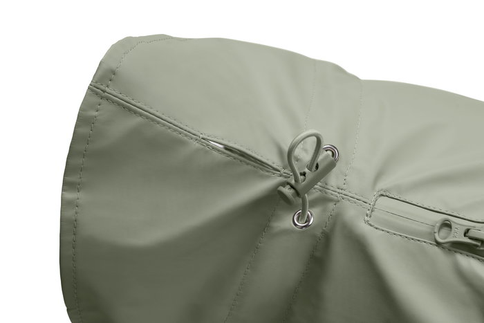 Hunter Abrigo Milford 50 cm Verde Resistente al Agua y al Viento Cuello 32-60 cm Vientre 52-64 cm