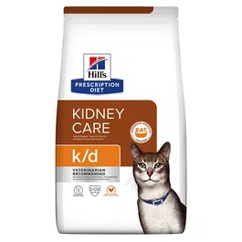 Alimento seco para gatos hill's prescription diet feline k/d kidney care pollo 3 kg