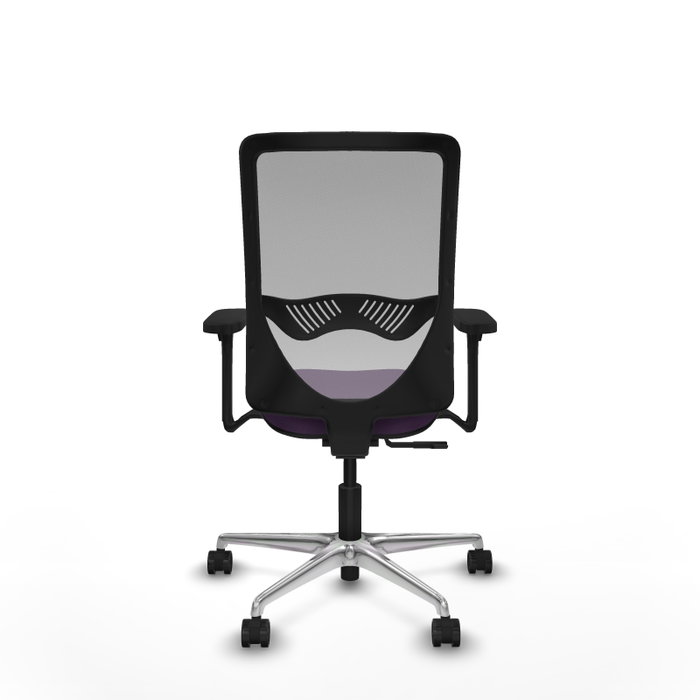 PIQUERAS Y CRESPO Silla de oficina Zulema con mecanismo Sincro, Morado y Gris PIQUERAS Y CRESPO Silla de oficina Zulema con mecanismo Sincro, Morado y Gris