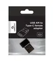 GEMBIRD Adaptador A-USB2-AMCF-02 USB A a USB C Hembra Negro