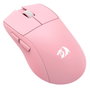 Redragon M916P-LIT-1K Ratón Láser Inalámbrico Gaming Color Rosa 8000 DPI USB-C Recargable
